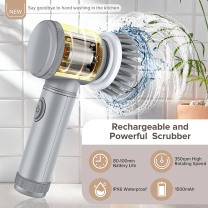 Multifunctional Electric Cleaning Brush